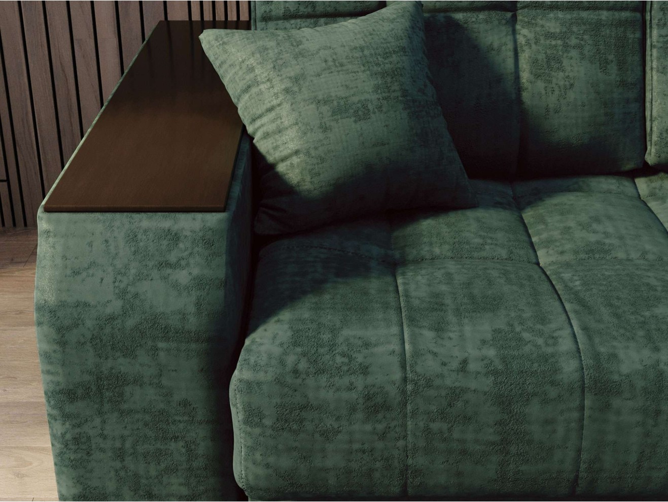 Угловой диван-кровать Лас-Вегас Правый 