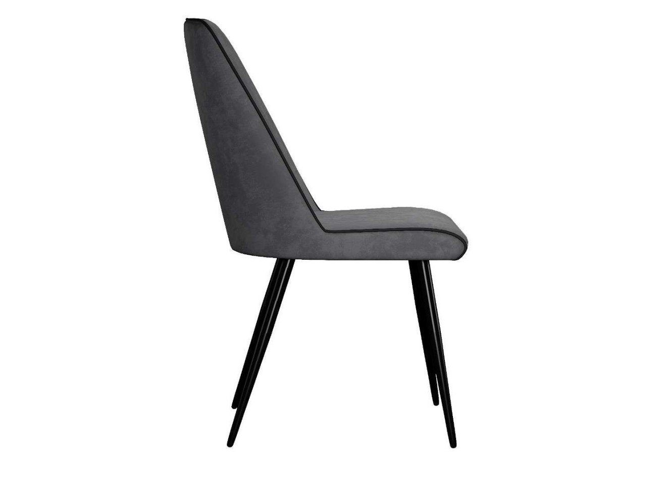 Стул DikLine 325 B28 ANTRACITE, ножки черные