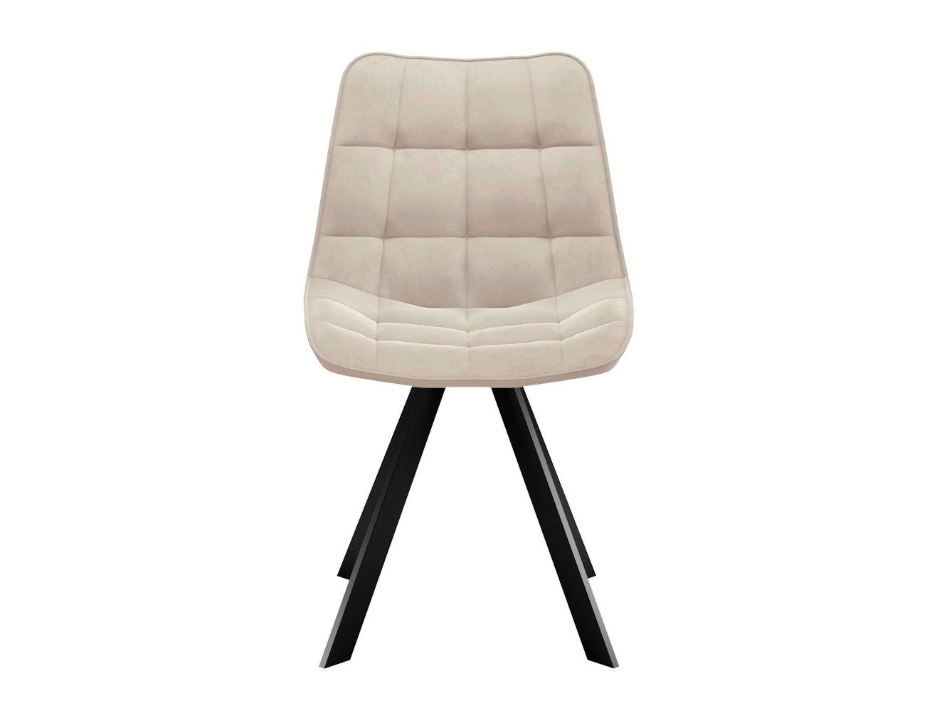 Стул DikLine 229 поворотный, B03 BEIGE, ножки черные