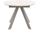 Стол STOOL GROUP Миндель круглый D100 керамика Белый глянец/Латте арт. 1568331