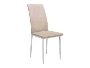 Стул DikLine 272 B03 BEIGE, ножки белые