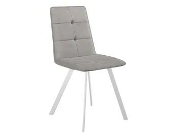 Стул DikLine 280 B22 GREY, ножки белые