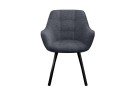 Стул DikLine 252 М поворотный, NS13 GRAPHITE, ножки черные