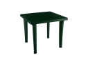 Стол пластиковый арт.ЭП 013594 квадратный (темно-зеленый) арт. 1596411