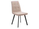 Стул DikLine 207 B03 BEIGE, ножки черные