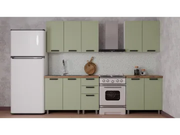 ГК Аленушка 2 м Магнолия Фисташка/Фисташка,скоба черный,сонома