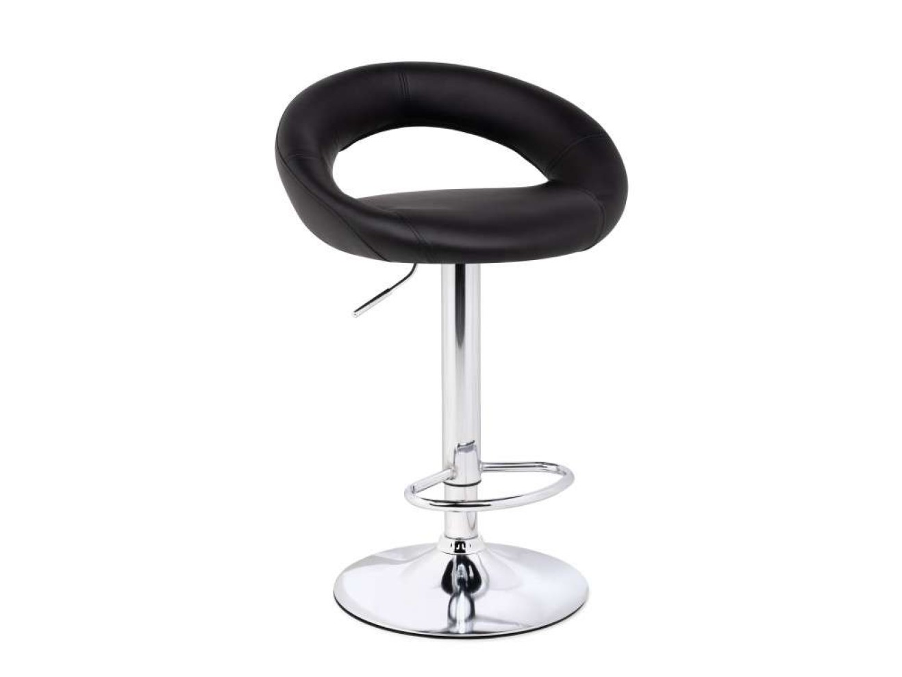 Oazis black / chrome Барный стул
