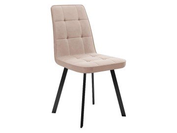 Стул DikLine 207 B03 BEIGE, ножки черные