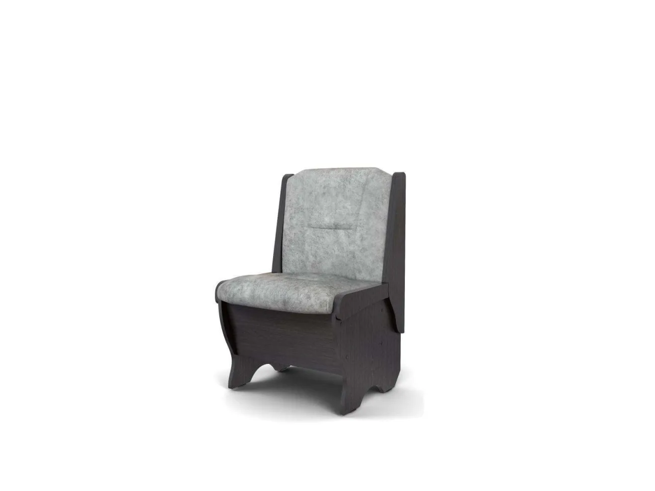 Скамья Лотос 550 / Венге / Велюр Графит арт. 1149683
