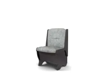 Скамья Лотос 550 / Венге / Велюр Графит