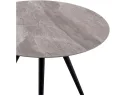 Стол обеденный STOOL GROUP Ники круглый керамика 900 Italian light grey арт. 1568269