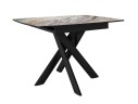 Стол DikLine DKB110, Керамика Venetian Brown Light глянец, опоры черные арт. 1274147
