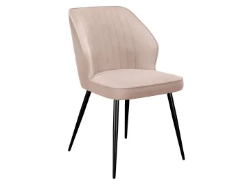 Стул DikLine 222 B03 BEIGE, ножки черные