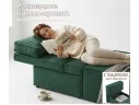 Мягкое дизайнерское кресло-кровать Слайд/Slide изумруд арт. 1560019