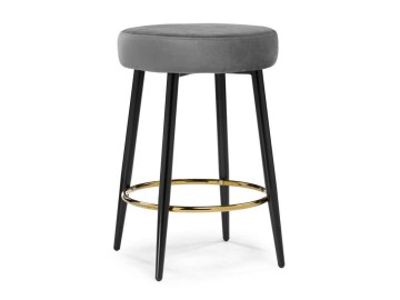 Plato dark grey Барный стул