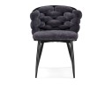 на металлокаркасе Rendi gray-blue / black Стул на металлокаркасе арт. 1033903
