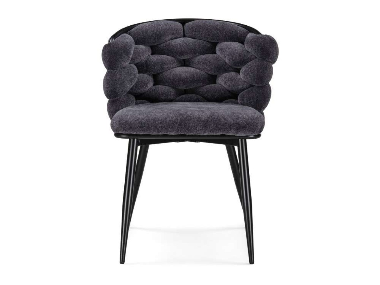 на металлокаркасе Rendi gray-blue / black Стул на металлокаркасе арт. 1033903