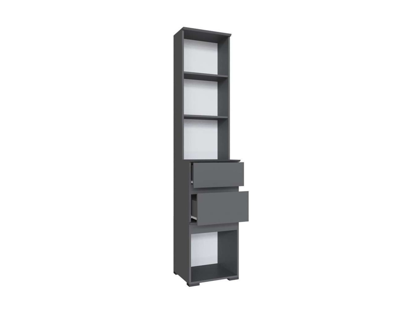 Тумба с ящиками Плейона, Дуб Делано, Графит серый арт. 1573455