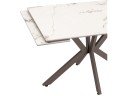 Стол обеденный STOOL GROUP Marmer 120-180/80/76 столешница МДФ16/керамика Капучино