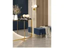 Консоль Stool Group АЛЬБА 115х30 Стекло черное/Сталь золото арт. 1599463