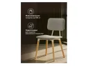 Klint gray / wood Стул деревянный арт. 851493