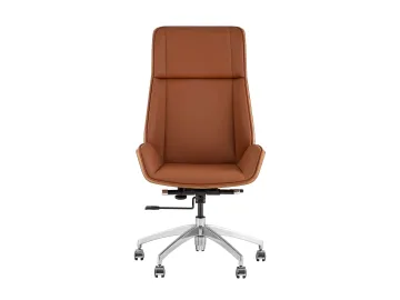 Кресло руководителя TopChairs Crown SN коричневый