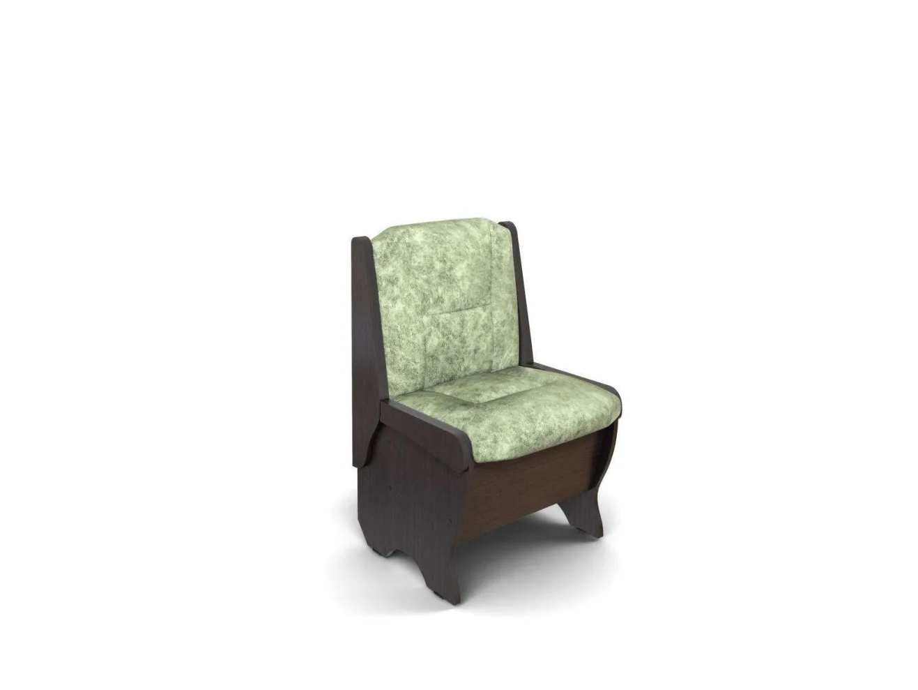 Скамья Лотос 550 / Венге / Велюр Мохито арт. 1149689