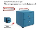Мягкая кровать Betsi 1600 синяя с подъемным механизмом и матрасом АСТРА арт. 658747