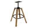 Стул барный деревянный Sheffilton SHT-ST29/S93 серый ral 7040/дуб брашированный корич/ч арт. 1562117