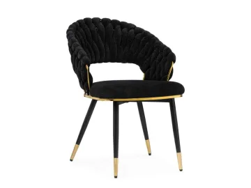 Rakel black / gold Стул на металлокаркасе