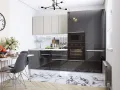 Silky Light Grey, Anthracite