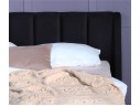 Мягкая кровать Betsi 1600 темная с подъемным механизмом и матрасом PROMO B COCOS арт. 658743