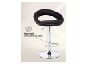 Oazis black / chrome Барный стул