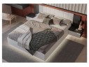 Кровать с подъёмным механизмом Шарм КР-18 160х200, Графит, Белый арт. 1279107