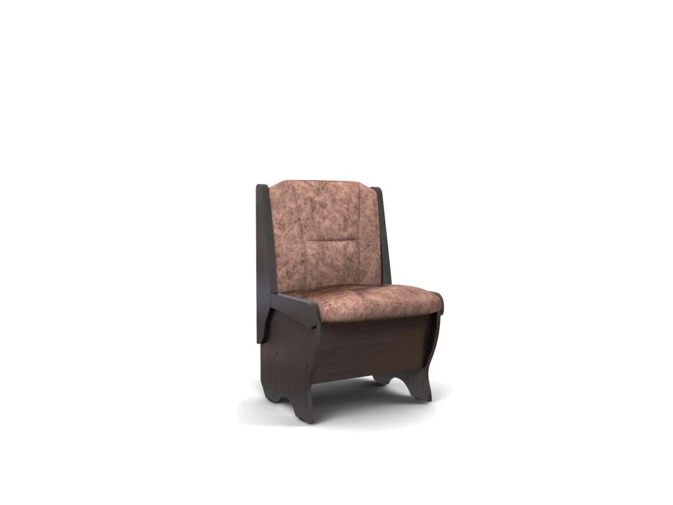 Скамья Лотос 550 / Венге / Велюр Коньяк арт. 1149681