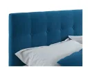 Мягкая кровать Selesta 1600 синяя с ортопед.основанием с матрасом PROMO B COCOS арт. 657911