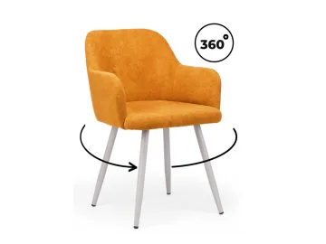 Инфини 360 терракота (ocean 015) / серый Стул на металлокаркасе