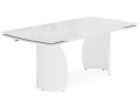 Готланд 180(240)x90 statuario titan gloss / белый Керамический стол арт. 1320873