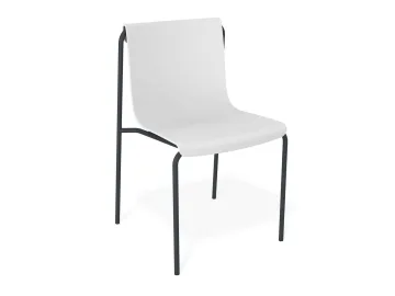 Стул Sheffilton SHT-S178 Белый/антрацит