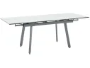 Стол обеденный STOOL GROUP Тайл 140-200*85 Snow white, подстолье серое арт. 1568359