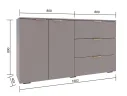 Комод Голд Бостон арт. Цб-00026809