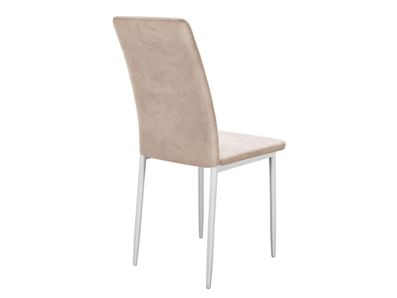 Стул DikLine 272 B03 BEIGE, ножки белые