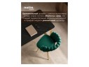 Ball green / gold Стул на металлокаркасе арт. 1530831