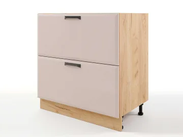 Шкаф напольный Призма с 2-мя ящиками 800х820х476