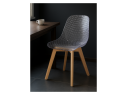 Vart clear / wood Пластиковый стул
