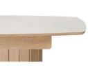 Люмен 140(180)х80 carmen light grey / дуб американский Керамический стол