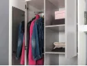 Торонто шкаф для одежды 13.333 Белый/Серый арт. 1309911