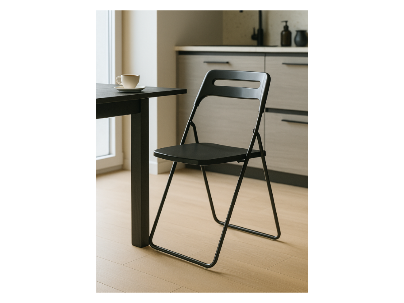 Fold складной black Пластиковый стул
