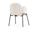 Kalipso white / black Стул на металлокаркасе