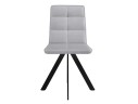 Стул DikLine 230 поворотный B22 GREY, ножки черные